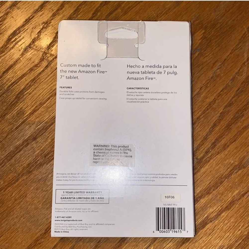 Insignia 7” Amazon fire tablet cover
